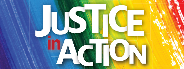 Justice in Action banner